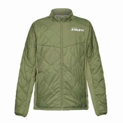 アスレタ　ATHLETA　グリッド起毛パディングTRジャケット　04162-KHA　サッカー/フットサル　ウィンドブレーカー(防寒着)　KHAKI(カーキ)