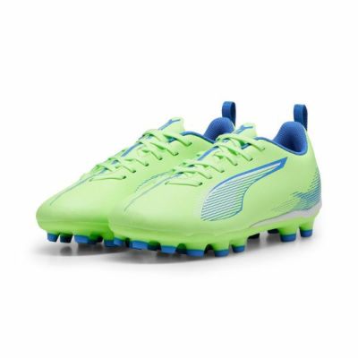 プーマ PUMA ジュニアサッカースパイク ウルトラ 5 プレイ HG/AG +MID JR　ULTRA 5　107903-03　子供用　キッズ　フィジー アップル　特価