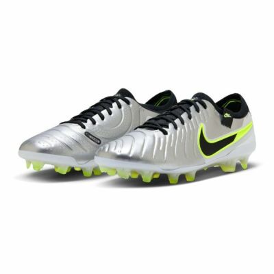 【DV4328-001】ナイキ　NIKE　ティエンポ レジェンド 10 エリート FG  サッカースパイク　TIEMPO LEGEND 10 ELITE FG　天然芝用 シルバー「MAD VOLTAGE」 特価