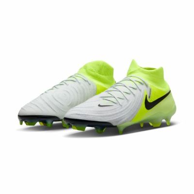 【FJ2572-003】ナイキ　NIKE ファントム ルナ 2 エリート FG　サッカースパイク PHANTOM LUNA 2 ELITE ハイカット イエロー「MAD VOLTAGE」 特価