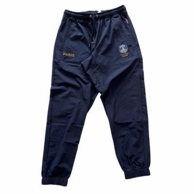 パリサンジェルマン(PSG)　ストレッチ ウーブンパンツ　PS1124FW0002-NAVY　サッカーウェア　ネイビー