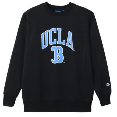 チャンピオン　UCLA　テックウィーブ テリー クルーネックスウェットシャツ 24FW　C3-AB062-090　バスケットボールウェア　特価