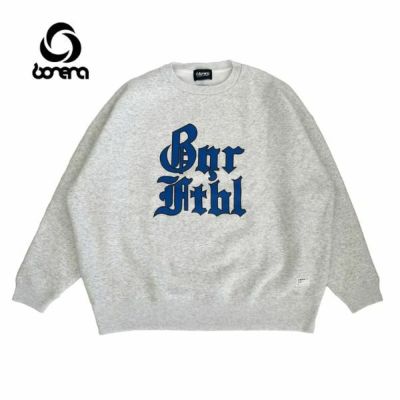 ボネーラ(bonera)　スウェットクルーネック　BNR-SW063-GRY　サッカー/フットサルウェア(カジュアルウェア)　グレー