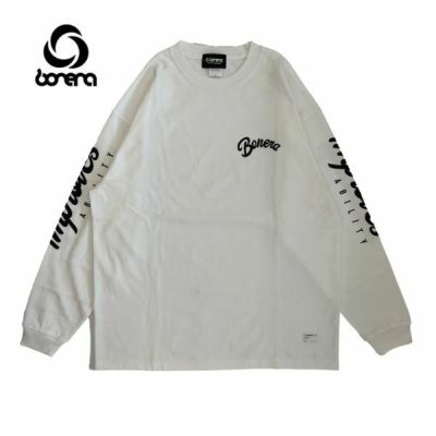 ボネーラ(bonera)　ロングスリーブTシャツ　BNR-T188-WHT　サッカー/フットサルウェア(カジュアルウェア)　ホワイト