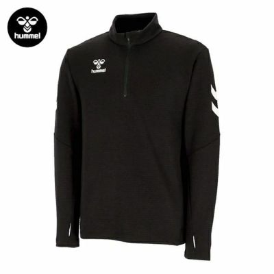 ヒュンメル(hummel)　WARM トレーニングハーフジップトップ　HAT4076-90　サッカーウェア