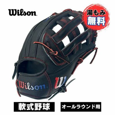 【湯もみ加工無料】ウィルソン　軟式野球グローブ　D-MAX DUAL DW5型　WBW102487　オールラウンド用(12インチ)　野球グラブ