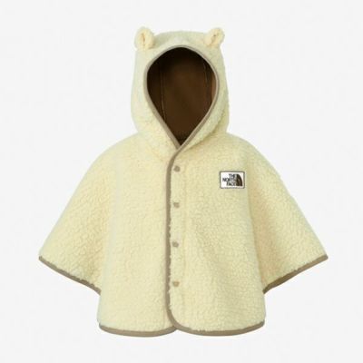 ザ・ノース・フェイス　カドルフリースポンチョ（ベビー） NAB72402-GL　ボアフリースポンチョ