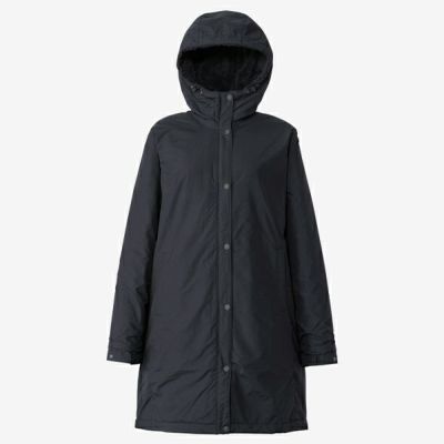 ザ・ノース・フェイス　コンパクト ノマドコート（レディース）　NPW72430-KK　裏フリース中わたコート