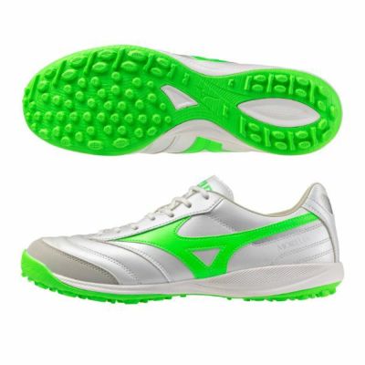 ミズノ　MIZUNO　モレリア サラ プロ TF / MORELIA SALA PRO TF(ターフ/人工芝)　Q1GB251337　サッカートレーニングシューズ　ネオングリーン