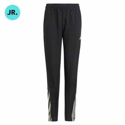 アディダス　キッズ(子供用)　ピステ　パンツ　KQV52-JC6347　ジュニアサッカーパンツ(ロング)　ブラック
