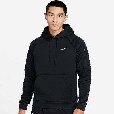 ナイキ　TF プルオーバー L/S　フーディ　DQ4835-010　トレーニングウェア　ﾌﾞﾗｯｸ/ﾌﾞﾗｯｸ/ﾎﾜｲﾄ