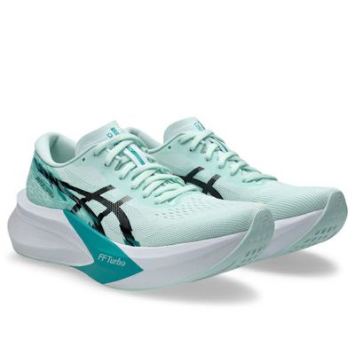 アシックス　マジックスピード4　MAGIC SPEED 4　1012B676-400　レディスランニングシューズ　SOOTHING SEA/BLACK