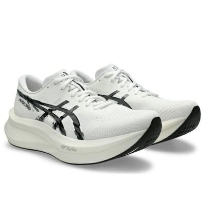 アシックス　マジックスピード4ワイド　MAGIC SPEED 4　1011B873-101　ランニングシューズ　WHITE/BLACK