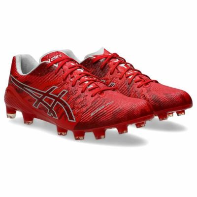 アシックス　ASICS　DS LIGHT ACROS 3　1101A070-600　サッカースパイク　DSライト　クラシックレッド