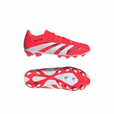 アディダス　adidas　キッズ(子供用)　プレデター PREDATOR LEAGUE HG/AG(土・人工芝)　ID3795　ジュニアサッカースパイク　ルシッドレッド　特価