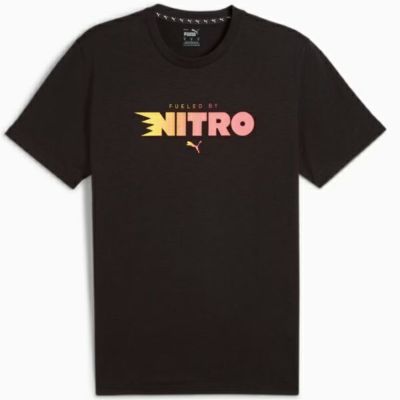 メール便発送可　プーマ　メンズ ランニング グラフィック ラン ニトロ 半袖 Tシャツ　526392-01　ランニングウェア