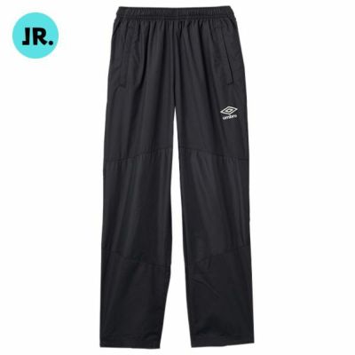 アンブロ　THE THIRD NAGAMOCHI　ジュニアピステパンツ　UF5SPZ30J-BK00　子供用サッカートレーニングウェア(ロングパンツ)　ブラック