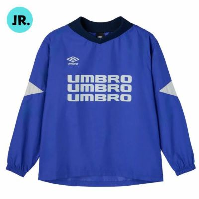 アンブロ　THE THIRD NAGAMOCHI　ジュニアピステシャツ　UF5SWB30J-BL00　子供用サッカートレーニングウェア　ブルー