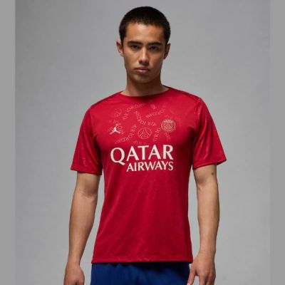 ナイキ NIKE　パリ サンジェルマン (PSG) アカデミー プロ フォース(4th)　HJ2987-659　ジョーダン Dri-FIT サッカーシャツ ショートスリーブ プレマッチ トップ