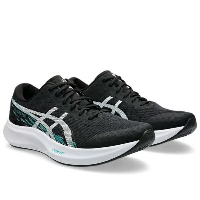 アシックス　ハイパースピード4　HYPER SPEED 4　1011B874-002　ランニングシューズ　BLACK/WHITE