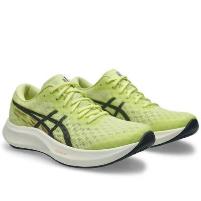 アシックス　ハイパースピード4　HYPER SPEED 4　1012B677-751　レディスランニングシューズ　HUDDLE YELLOW/METROPOLIS