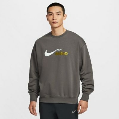 ナイキ トラック クラブ メンズ Dri-FIT ランニング フリース クルーネック ス　HV4880-299　ランニングウェア　MEDASH/SMTWHT/DSTMOS
