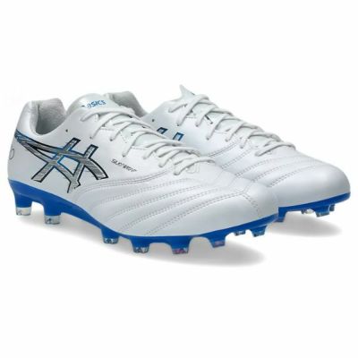 アシックス ASICS　DS LIGHT X-FLY PRO 3　1101A072-100　サッカースパイク　DSライト　ホワイト/エレクトリックブルー