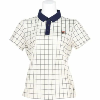 フィラ(FILA)　テニス　51 ポロシャツ　EL0032-34Z　レディステニスウェア　34Z：アイボリー