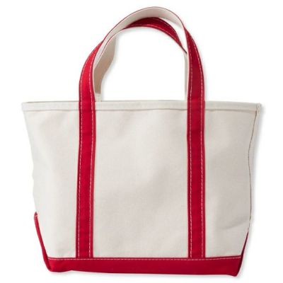 エルエルビーン　L.L.Bean　ボート・アンド・トート、オープン・トップ　112636-Red Trim　トートバック・Ｍ