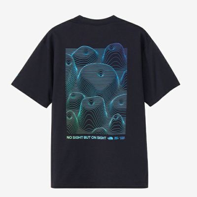 メール便発送可　ザ・ノース・フェイス　ショートスリーブTNFモンキーマジックティー（メンズ）　NT32538-K　半袖Tシャツ　ブラック