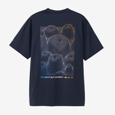 メール便発送可　ザ・ノース・フェイス　ショートスリーブTNFモンキーマジックティー（メンズ）　NT32538-UN　半袖Tシャツ　アーバンネイビー