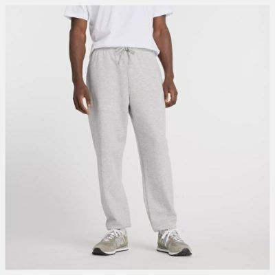 ニューバランス　Ｓロゴ　スウェットジョガーパンツ　Sport Essentials French Terry Jogger　MP41519-AG　野球ウェア　ATHLETIC GREY