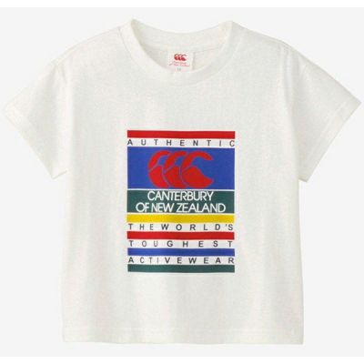 メール便発送可　カンタベリー　ショートスリーブティーシャツ(キッズ)　RAJ325224-11　半袖Tシャツ