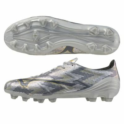 ミズノ　ミズノアルファ2 プロ / MIZUNO α II PRO　P1GA256404　サッカースパイク　04:ギャラクシーシルバー×ネイビー
