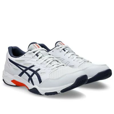 アシックス　ゲルロケット 11　GEL-ROCKET 11　1073A065-104　バレーシューズ　WHITE/INDIGO FOG