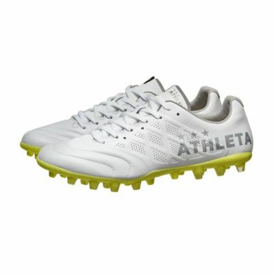 アスレタ　ATHLETA　O-Rei Faz MG (ファズMG)　10026-WHT　サッカースパイク　マルチグラウンド対応　ホワイト×イエロー