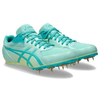 アシックス EFFORT 13 1093A167-004 陸上スパイク BLACK/ILLUMINATE