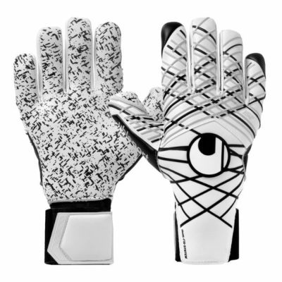 ウールシュポルト uhlsport　サッカーゴールキーパーグローブ　スーパーグリップ+ ハーフネガティブ　1011363-01　サッカーGKグラブ　ホワイト
