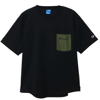 メール便発送可　チャンピオン　ショートスリーブTシャツ 25SS スポーツ チャンピオン　C3BS325-090　半袖Tシャツ
