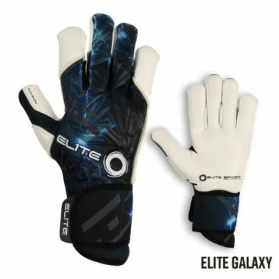 エリートスポーツ ELITE SPORT　ELITE GALAXY　ELG-25803-BLK　サッカーGKグラブ(ゴールキーパーグローブ)　ブラック