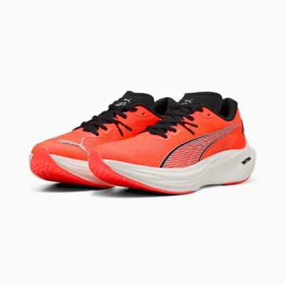 プーマ　ディヴィエイト ニトロ ３　309707-20　ランニングシューズ　20 Glowing Red-PUMA Black