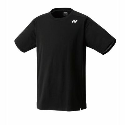 ヨネックス YONEX　ユニTシャツ　16784Y-007　テニスウェア(半袖シャツ)　ブラック