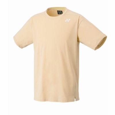 ヨネックス YONEX　ユニTシャツ　16784Y-456　テニスウェア(半袖シャツ)　アイスベージュ
