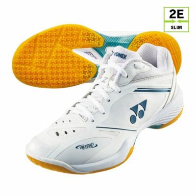 ヨネックス YONEX　パワークッション 65Z スリム　SHB65Z4S-011　バドミントンシューズ　2Eスリム幅　ホワイト