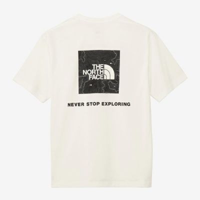 メール便発送可　ザ・ノース・フェイス　ショートスリーブバックスクエアトラバースロゴティー（メンズ）　NT32543-W　半袖Tシャツ