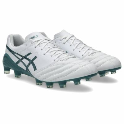 アシックス ASICS　DS LIGHT X-FLY 5　1101A047-107　サッカースパイク　DSライト　ホワイト/レイニーレイク(グリーン)　特価