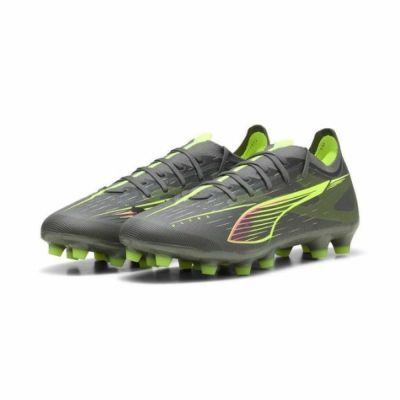プーマ PUMA　サッカースパイク　ウルトラ 5 マッチ 土・人工芝 / ULTRA 5 MATCH HG/AG　108345-03　マットエイジドシルバー×イエロー