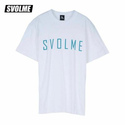 メール便発送可　スボルメ SVOLME　シンプルロゴTシャツ　1251-39500-WHITE　サッカー/フットサル　カジュアルシャツ(綿100/半袖シャツ)　ホワイト