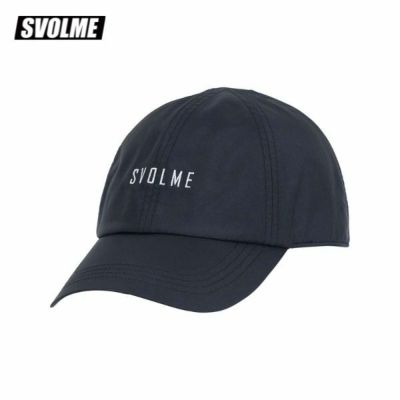 スボルメ SVOLME　シンプルロゴキャップ　1251-40021-BLACK　サッカー/フットサル アクセサリー(帽子)　ブラック