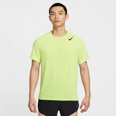 ナイキ　エアロスイフト　ＡＳ　Ｍ　ＮＫ　ＤＦＡＤＶ　ＡＲＯＳＷＦＴ　ＳＳ　Ｔ　HJ3378-736　ランニングウェア　LT LEMON TWIST/BLACK